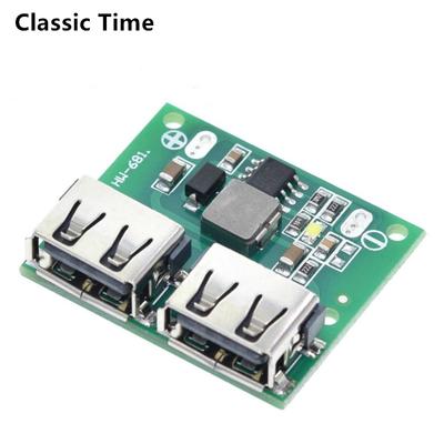 9 В 12 В 24 В до 5 В DC-DC понижающее зарядное устройство, модуль питания с двойным USB-выходом, Buck 3A, автомобильная зарядка