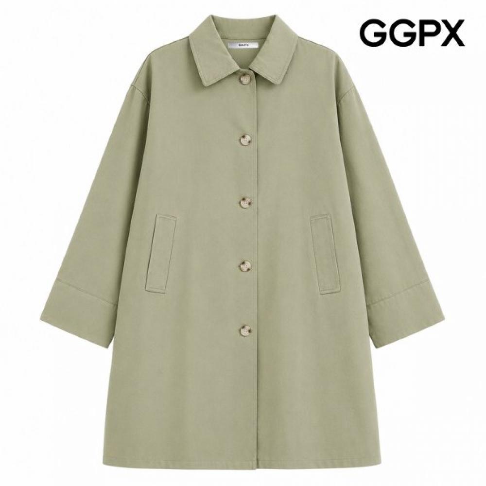 GGPX New York Тренч на одном плече Gq8ct001f