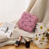 Rhombus Pattern Sanitary Napkin Storage Bag Storage Pouch Reusable Sanitary Napkin Bag