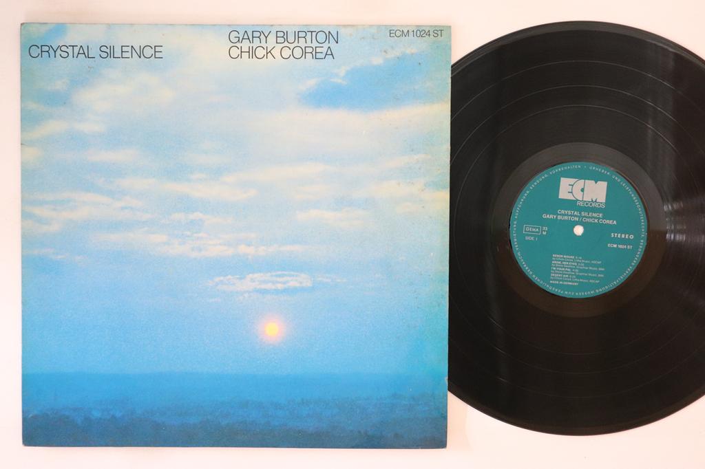 LP Record GARY BURTON, CHICK COREA - Crystal Silence ECM1024ST ECM 1973 Germany Jazz Used