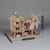 3D деревянный пазл модель мельницы, деревянный DIY строительный модель пазл блок игрушка, подходит для подарка, украшения для семьи