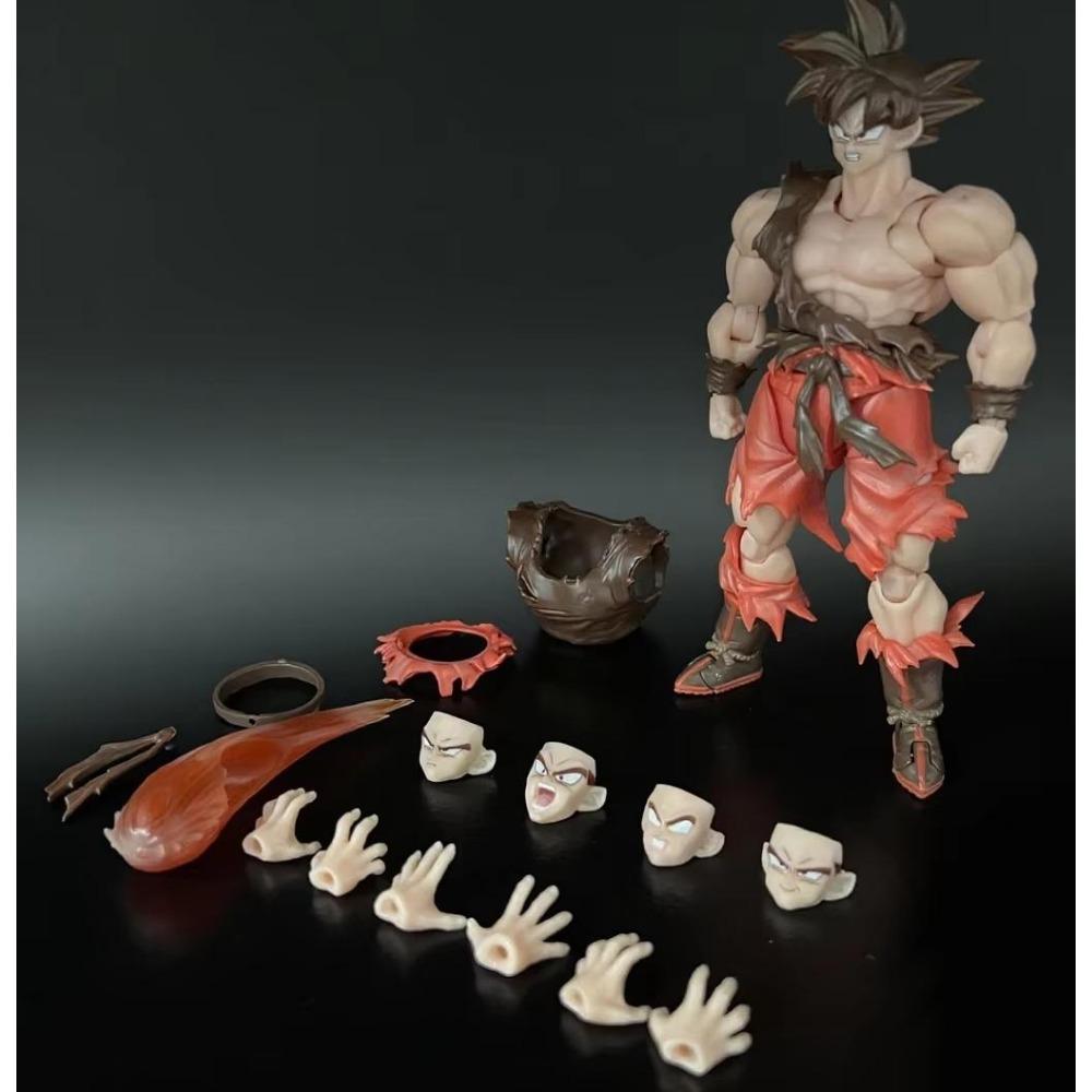 Black Hole Toys Фигурка Dragon Ball Z Сон Гоку Фигурки Shf Масштаб 1/12 Супер Сайян Сон Гоку Фигурка Действия Игрушки Хэллоуин Подарки
