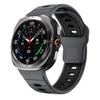 Спортивный ремешок для Samsung Galaxy Watch Ultra 47 мм Сменный браслет для Galaxy Watch Ultra Двухцветный силиконовый ремешок на запястье
