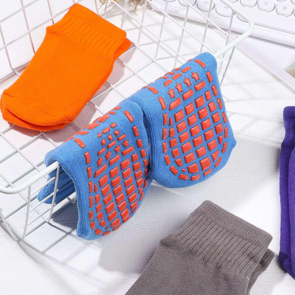 Combed Cotton Yoga Non-Slip Children Floor Sock Newborn Cotton Sock Autumn Winter Socks Baby Socks