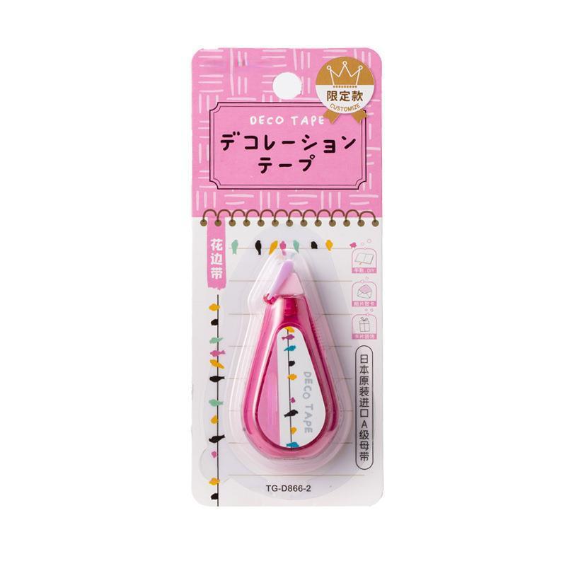 Мини-креативная корейская корректирующая лента с милым цветочным деревом, корректирующая лента в форме сердца для DIY, декоративная лента, студенческие канцелярские принадлежности