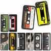 Coque Cover for Samsung Galaxy S25 S23 S22 S24 FE Ultra S10 Plus A05 A06 A15 A16 A26 A35 S10E Case Cassette Tape Music Retro