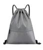 Waterproof Sports Drawstring Backpack for Fitness, Basketball, and Football Storage