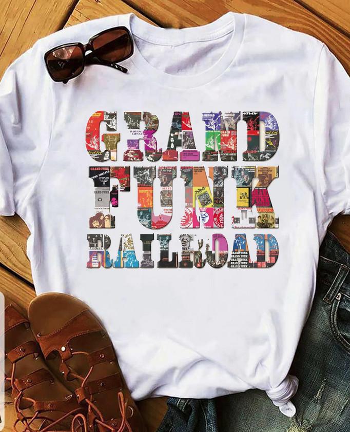 Band Grand Funk Railroad Logo T Shirt Unisex T-Shirt