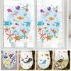Commode Ornament Home Decor Bathroom Cartoon Fish Sea-lives Decals Toilet Stickers Underwater World