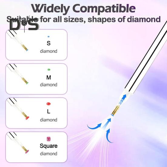 Вакуумная алмазная художественная ручка, электрический инструмент для размещения алмазов, без воска, с питанием от USB, вакуумная алмазная художественная ручка для самостоятельного алмазного искусства