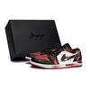 Air Jordan 1 Винтажные Баскетбольные Кроссовки Мужские Низкие Черные 553558-161(Team80-S-BOX)