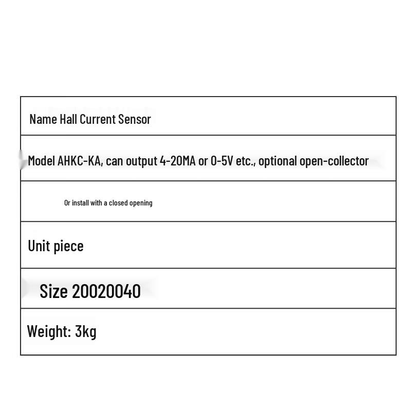 Acrel AHKC-KA Hall Current Sensor
