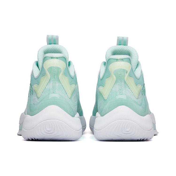 Anta Jianshan 2 Shock Absorbing Non-Slip Wear-Resistant Low-Top Basketball Shoes Men Basketball Shoes Light-Green 112221601-3