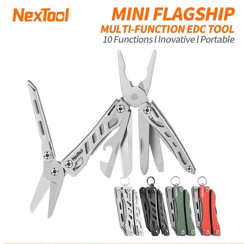 NexTool Mini Flagship 10in1 Multifunction Folding EDC Scissors Screwdriver Pliers Bottle Opener Mobile Phone Repair Outdoor Tool 1