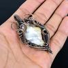 Biwa Pearl 999 Copper Wire Wrapped Pendant, Handmade Gemstone Pendant Jewelry, Gifts For Wife Brand New Pendant