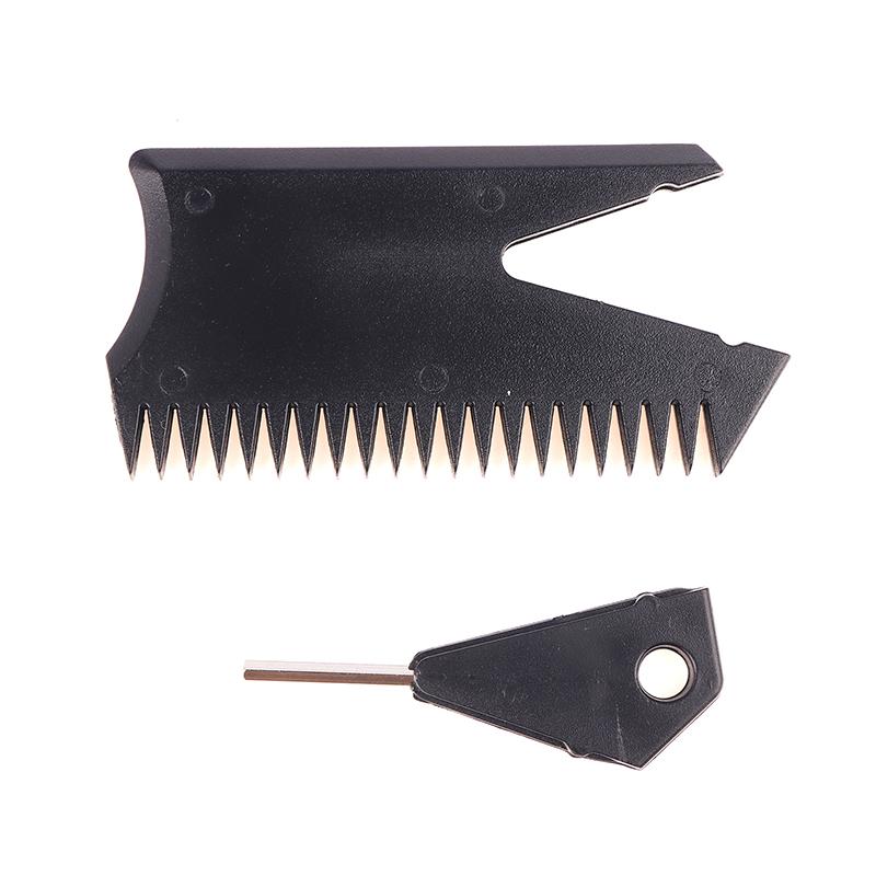 Расческа для чистки воска для досок для серфинга с ключом Fin Расческа для чистки воска для досок для серфинга Очиститель для удаления воска для водных видов спорта Аксессуары для серфинга Skimboard
