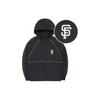 Ветровка с принтом логотипа MLB San Francisco Giants, свободная, с капюшоном, унисекс, верхняя одежда, черная, 3AWJB0521-14BKS