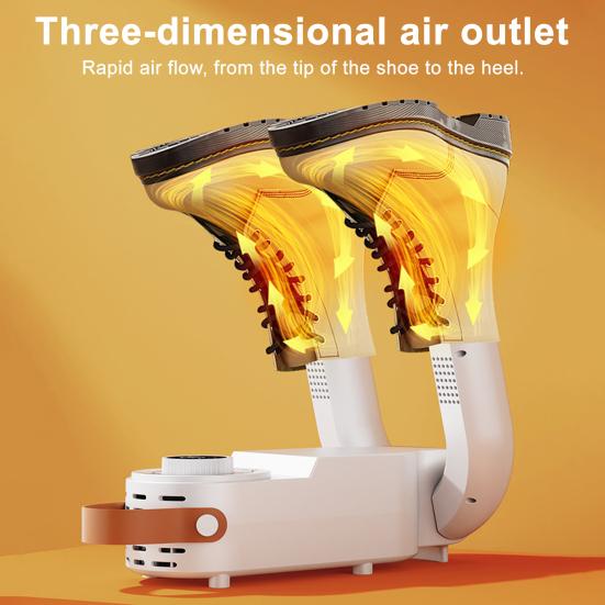 Smart Shoe Dryer with Intelligent Temperature Control 360-Degree Fast Heating Foldable