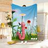 Hit Anime M-Maya the B-Bee Throw Lightweight 240g Flannel Blanket Soft Skin-friendly for Summer Cooling
