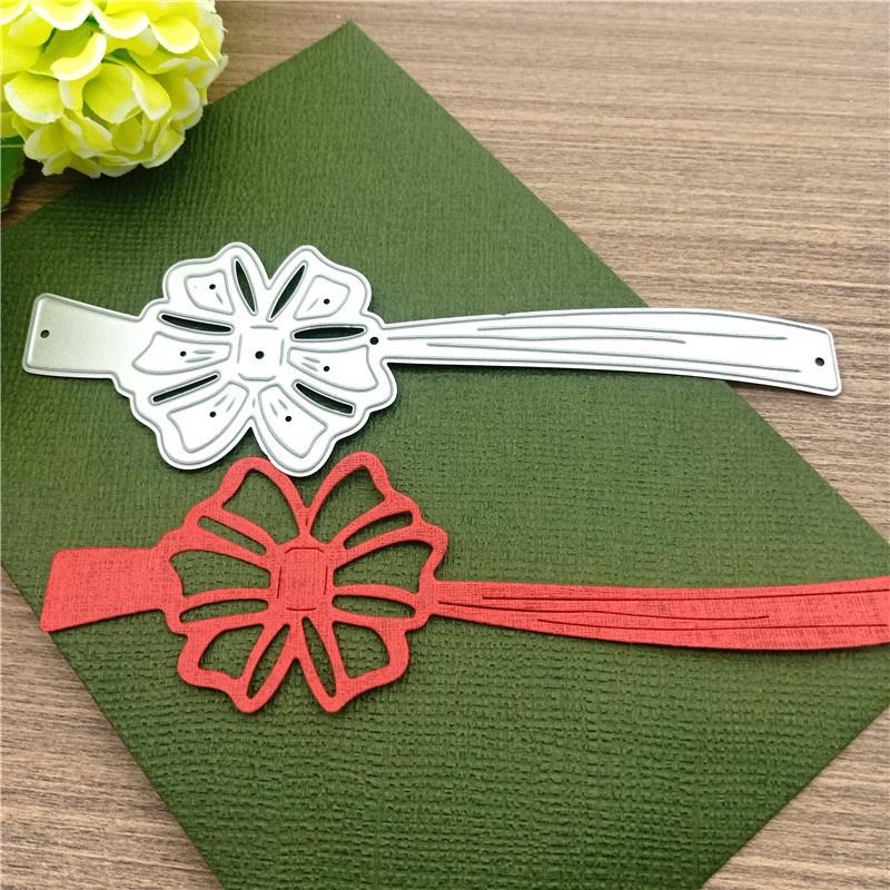 Цветы Металлические режущие штампы Трафарет для DIY Скрапбукинга Фотоальбома Тиснения Бумаги Открыток Поделок Высечки