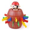 Pirate Barrel Kids' Interactive Toy - Insert Sword Game & Prank
