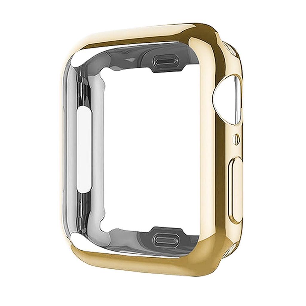 Мягкий защитный чехол с гальваническим покрытием TPU для Apple Watch SE/S10