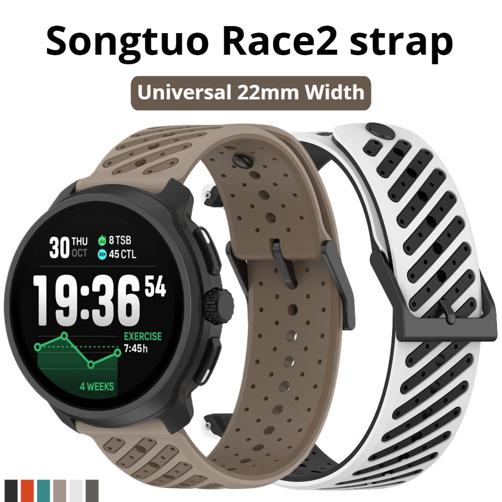 22 мм силиконовый ремешок для Suunto RACE 2/RACE/Vertical ремешок для часов для Suunto 5/9 Peak Pro браслет для Huawei GT6/5 46 мм аксессуар для замены