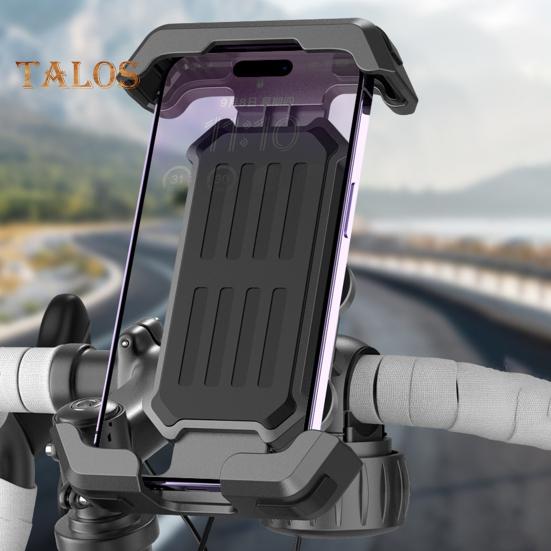 Универсальное крепление для телефона на велосипед, противоударное гаситель вибрации для горного электровелосипеда, скутера, быстросъемный держатель без инструментов с технологией воздушной подушки, подходит для 4.7-7