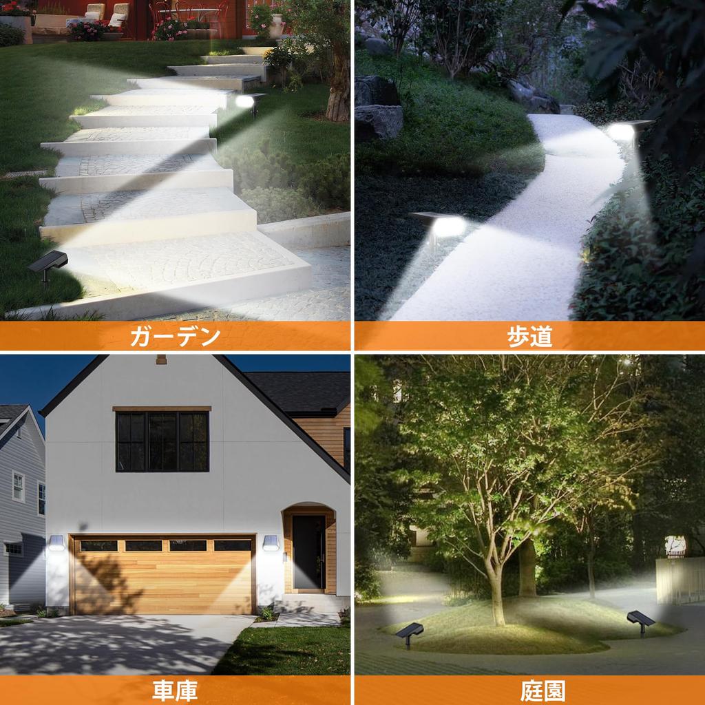 Солнечный уличный датчик движения Сад 42 Дневной свет Безопасность и стихийные бедствия IP65 Освещение для парковки Набор из 2 фонарей, Свет, Прожектор, Освещение,