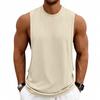 PEYWOW Men's Fashion O-Neck Sleeveless Summer Spring Casual Blouses & Shirts