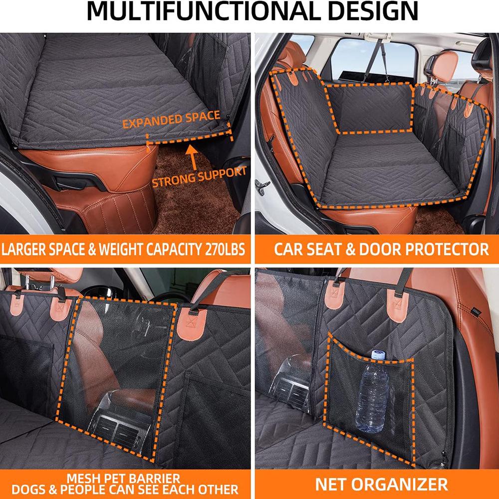 Водонепроницаемый нескользящий коврик для сиденья автомобиля собаки