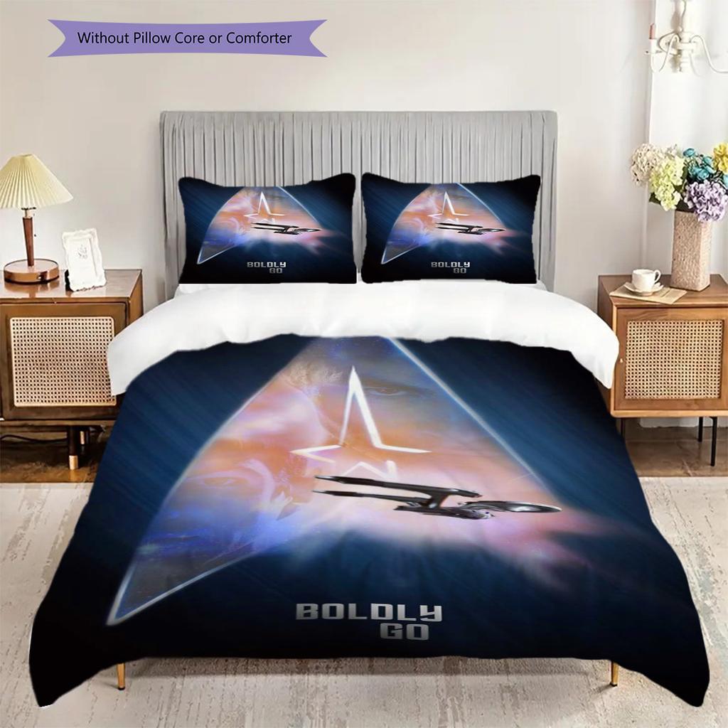 Star Trek Omega Task Force Emblem Threepiece Set 1 Duvet Cover 2 Pillowcase Without Core Christmas Birthday Gift