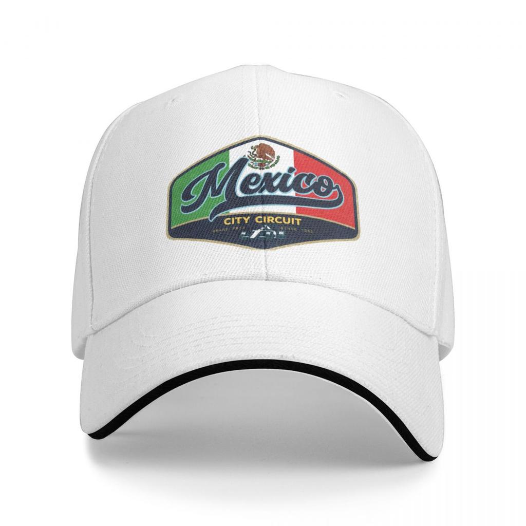 Mexico Grand Prix Badge Cap Baseball Cap Fashion Military Cap Man Baseball Cap for Unisex Women's