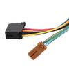 Wiring Harness Adapter, Auxiliary Cable, Qiilu Terminal and Harness Wiring Harness Adapter for Iso