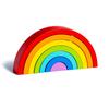 Arch Bridge Rainbow Stacking Building Block Kids Montessori Educational Games Color and Shape Cognitive Wooden Toys for Children
