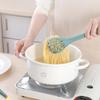 1 шт. многофункциональный 3 в 1 венчик для взбивания яиц, миксер для напитков, мешалка, нейлоновые щипцы для лапши, макарон, спагетти, зажимы для еды, кухонные инструменты