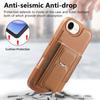 Чехол CASENEO для iPhone 16e со складной подставкой, ТПУ, ПУ кожа, PC-карман, Магнитная крышка телефона, Совместим с MagSafe