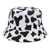 Sweet Animal Fisherman Cap Giant Cow Bucket Hat for Men and Women