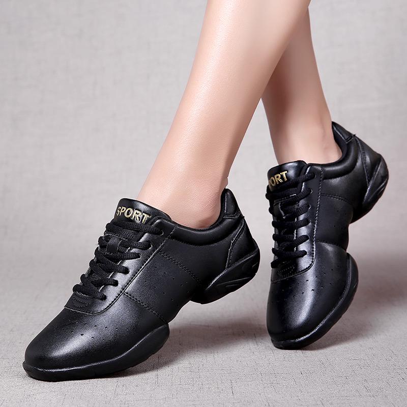 Dance Shoes Woman New Ladies Modern Soft Outsole Jazz Sneakers Aerobics Breathable Lightweight Female Dancing Fitness Sport