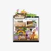 Pop Mart The Monsters Forest Секретная База Фигурка-блок Jam Graffiti Labubu Игрушка Подарок