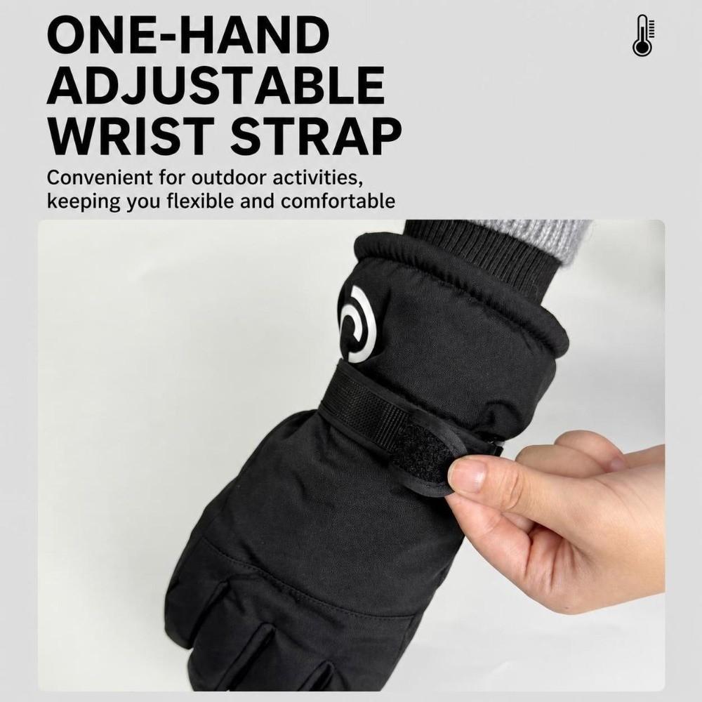 Cold-proof Skiing Gloves Windproof Outdoor Cycling gloves Trendy Snowboard Gloves for Men Women