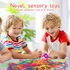 10/30PCS Noodle Pack Stretchy Strings Fidget Toys Silent Fidget Toys Relieve Stress Adult Anxiety Stress Autistic ADD ADHD Toy