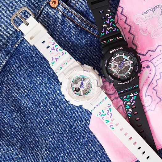 Casio Мужские Аналоговые Кварцевые Часы BA-110TH-7A из Смолы, Водонепроницаемые до 100 м, Ударопрочные