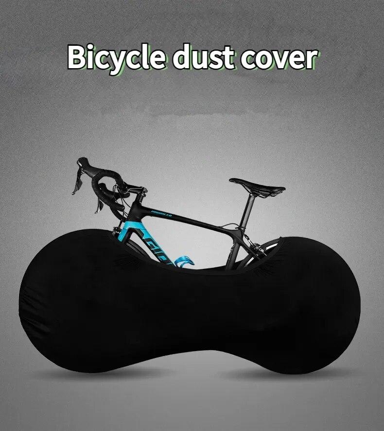 Защитный чехол для велосипеда MTB, защитная экипировка для шоссейного велоспорта, защита от пыли, чехол для рамы колес, устойчивый к царапинам, сумка для хранения