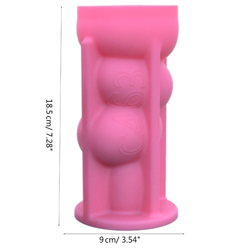 Silicone Mold  Pebble Shaped Vase Moulds Unique Craft Mould Stylish Container Molds Silicone  for  Crafts