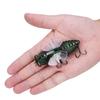Жесткая приманка для рыбы Bionic Cicada Shape Fishing Bait с вращающимся пропеллером и тройным крючком