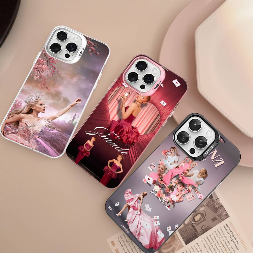Чехол для телефона A-Ariana G-Grande Для iPhone 16 15 14 13 12 11 17 Pro MAX Plus Pro Матовый противоударный чехол
