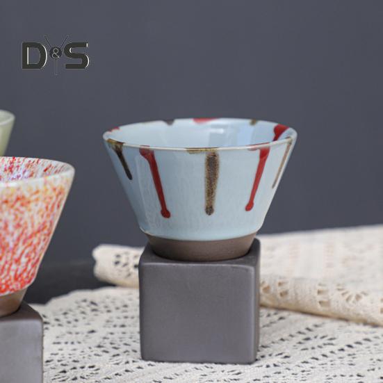 200 мл керамическая воронка для кофе с основанием, термостойкая кружка ручной работы в японском стиле для латте, капучино, чая, эспрессо, коническая кружка, подарок на день рождения