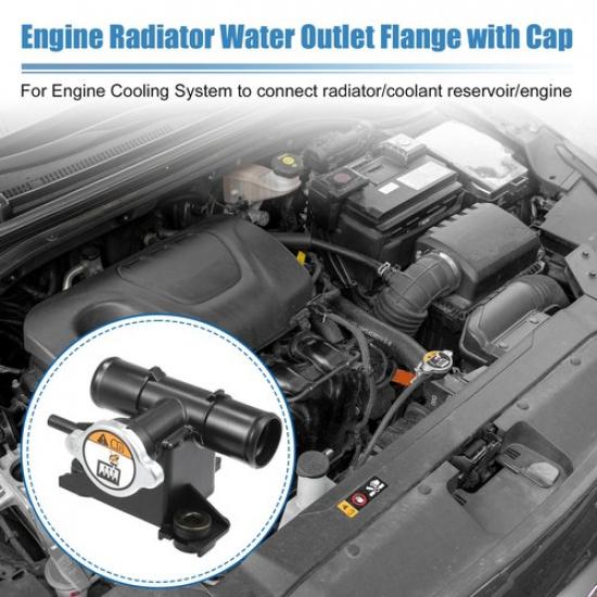 No253292K000253303K000 Engine Radiator Coolant Filler Neck for Kia Soul 10-11