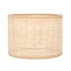 Rattan Lamp Shade Replacement Woven Basket Chandelier Vintage Hanging Table Floor Light Cover E27